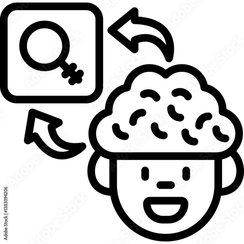 Search Think In Mind Icon