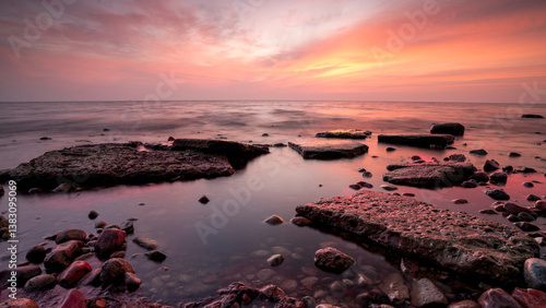 Fototapeta Naklejka Na Ścianę i Meble -  The landscape on the Baltic Sea.
