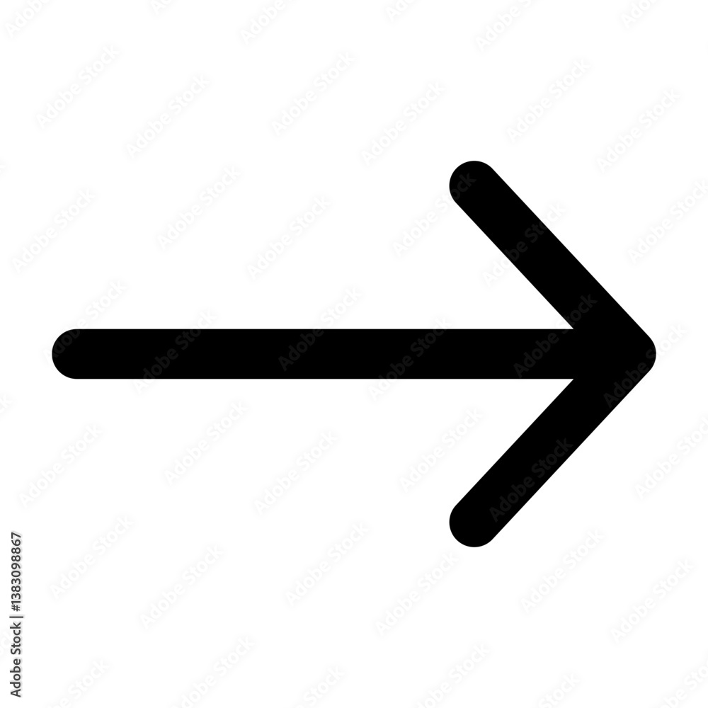 Arrow Thin Right Icon Arrow Thin Right Icon