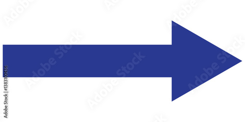 A large black icon with a solid long arrow pointing to the right on a white background