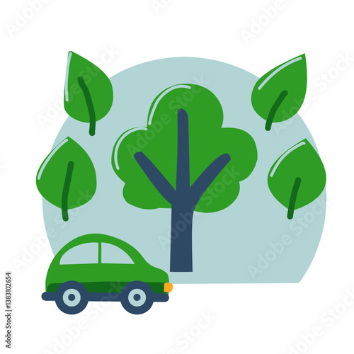 ecology flat icon