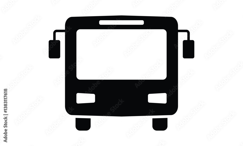 Bus icon. Vector illustration. EPS 10 Bus icon. Vector illustration. EPS 10