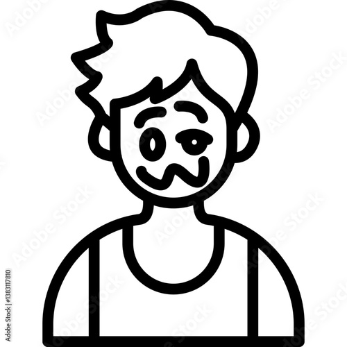 Drunk Boy Icon