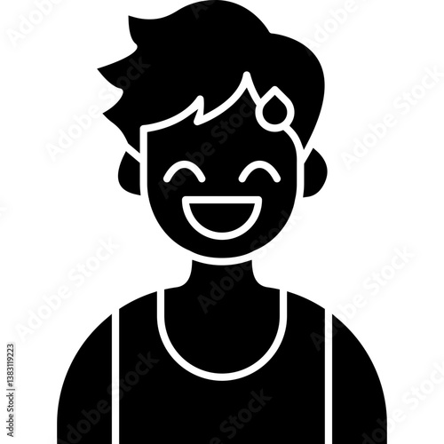 Tired Boy Icon