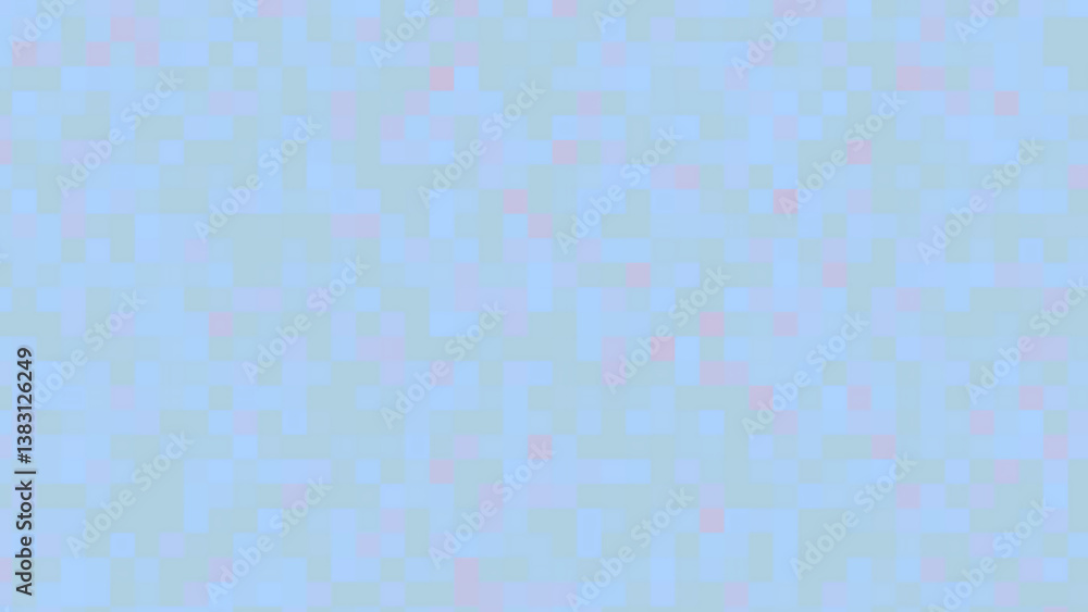 Abstract Soft Pixelated Pattern with Muted Blue and Pink Tones Abstract Soft Pixelated Pattern with Muted Blue and Pink Tones
