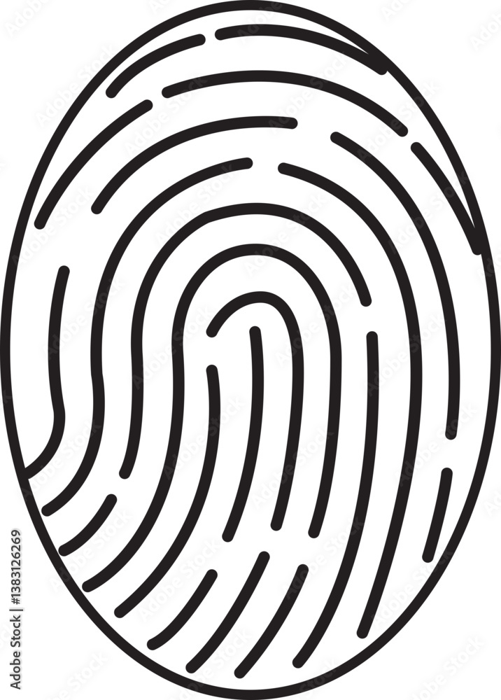 Fingerprint scanning icon. Fingerprint identity and security symbols isolated on transparent background. Fingerprint icon signature sign for password encryption. Vector illustration. Fingerprint scanning icon. Fingerprint identity and security symbols isolated on transparent background. Fingerprint icon signature sign for password encryption. Vector illustration.