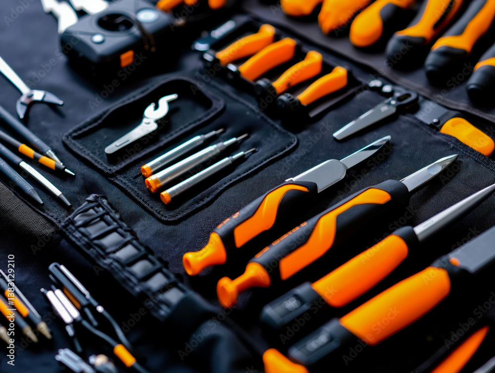 A bunch of tools that are sitting on a table A bunch of tools that are sitting on a table