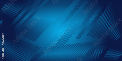 Light BLUE vector cover with stright stripes. Glitter abstract illustration with colored sticks. The pattern for ad  booklets  leaflets.