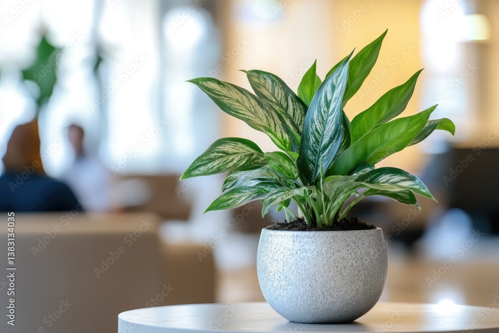 Indoor plant in modern space Indoor plant in modern space