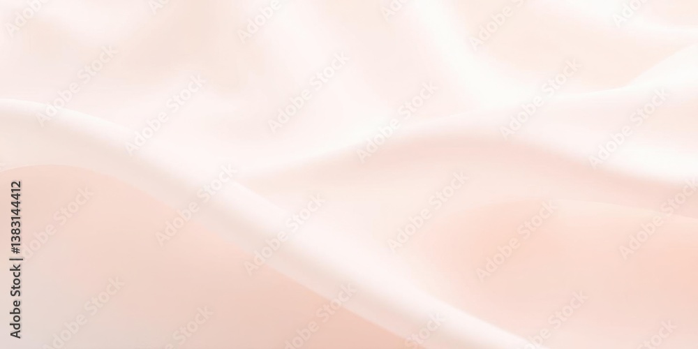 Obraz premium Soft Pink Silk Fabric Drape Elegant Texture Background