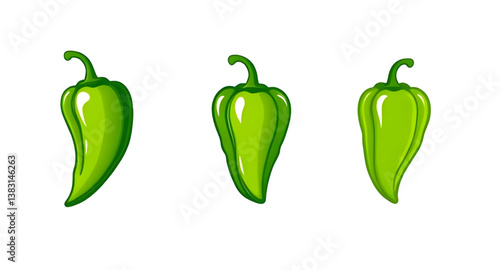 chilli illustration vector