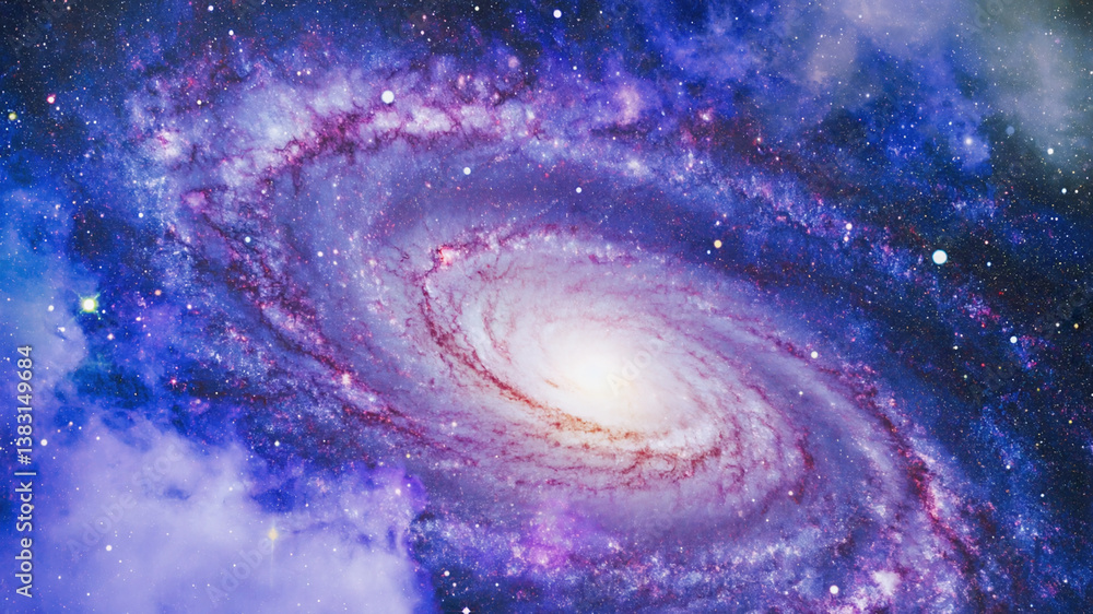 Fototapeta premium Spiral Galaxy in Deep Space