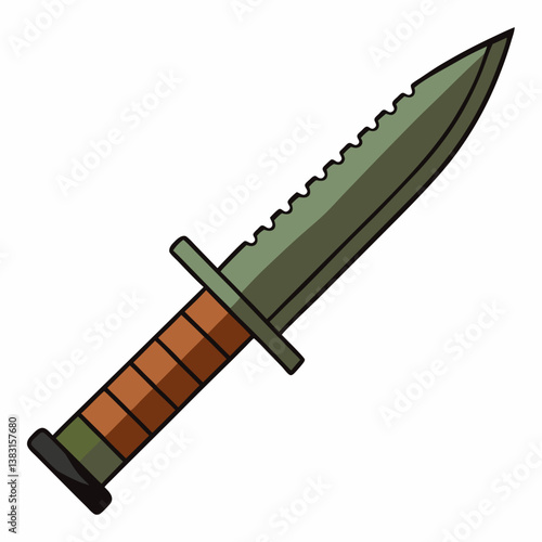 knife with a blade
