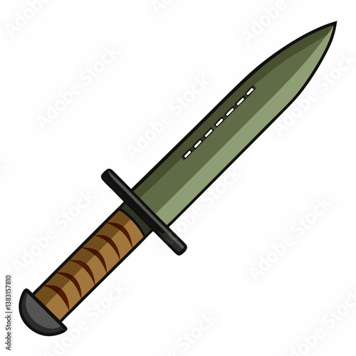 knife with a blade