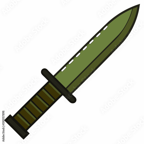 knife with a blade