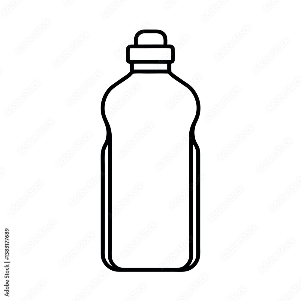 Elegant Water Bottle Vector for Branding Projects
Elegant Water Bottle Vector for Branding Projects