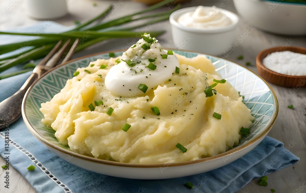 Mashed potatoes with butter Mashed potatoes with butter