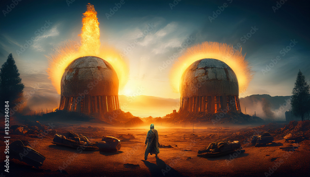 Obraz premium 014-007-156-The Silent Prophecy – A science fiction tale where an ancient civilization predicted the nuc (2)