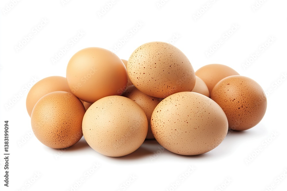 Pile of Brown Eggs Pile of Brown Eggs