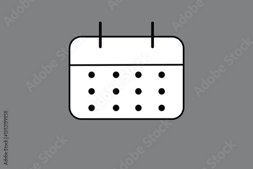 Symbol of a calendar for organizing and tracking time.