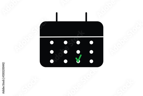 Symbol of a calendar for organizing and tracking time.
