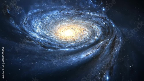 Dynamic Nebula Patterns with Expanding Cosmic Stellar Lights