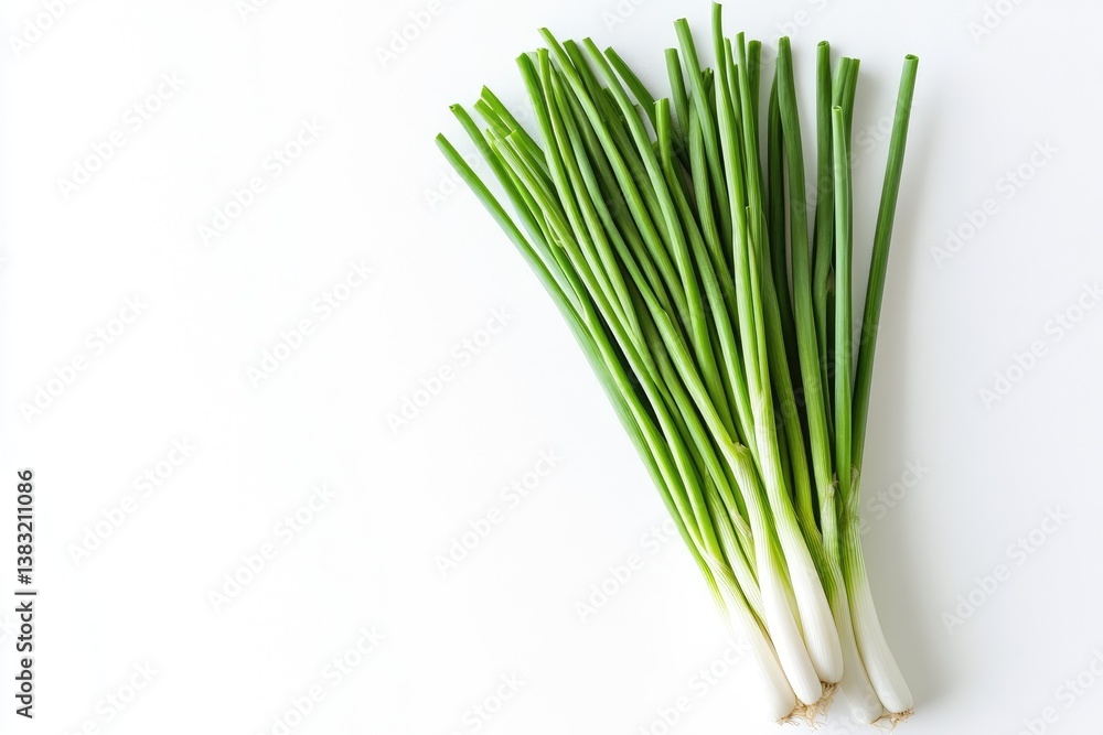 Fresh green onions bunch Fresh green onions bunch