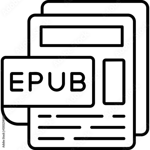 EPUB File Icon