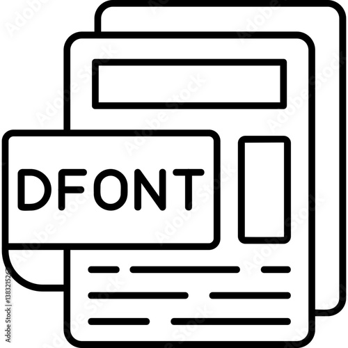 DFONT File Icon