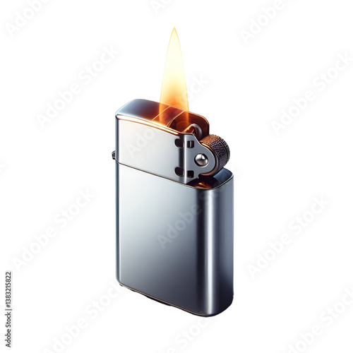 lighter isolated on white background