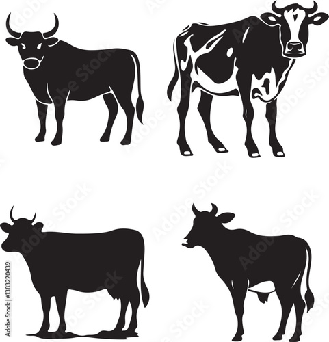 Country Charm: Decorating with Cow Silhouettes