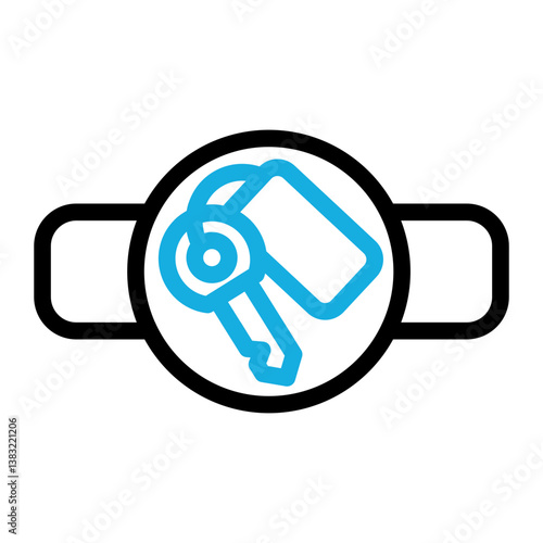 Keyword Icon Outline Color Style for Digital Marketing Pack Icon Themes
