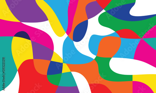 A dynamic and colorful liquid background vector ideal for creating standout designs across banners, promotional flyers, and modern social media graphics.

