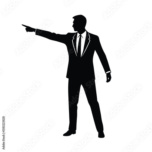 business man silhouette