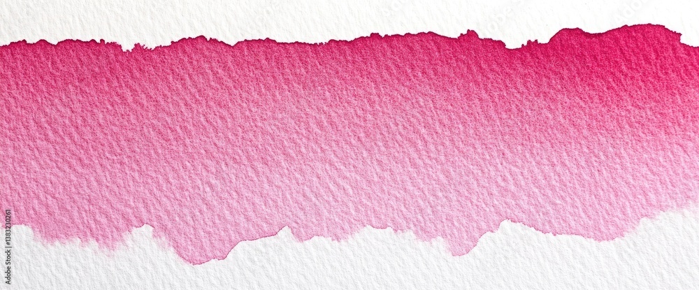 Watercolor wash, vibrant gradient of pink Watercolor wash, vibrant gradient of pink