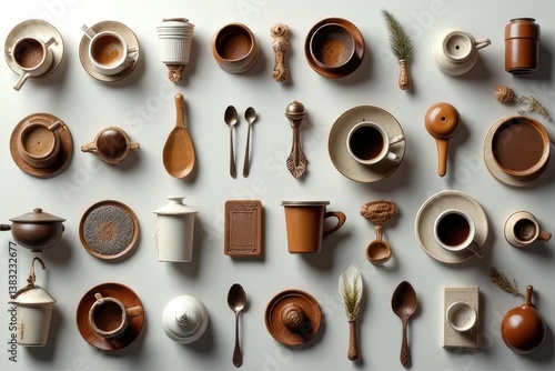 Variety of Coffee Tools