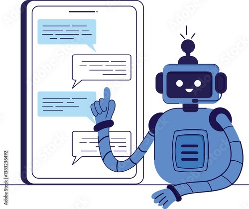 chat between human and ai robot AI chat bot assistant customer service