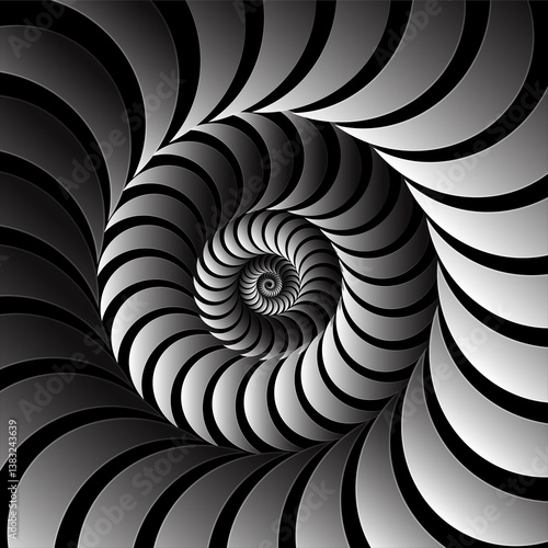 black and white Retro design