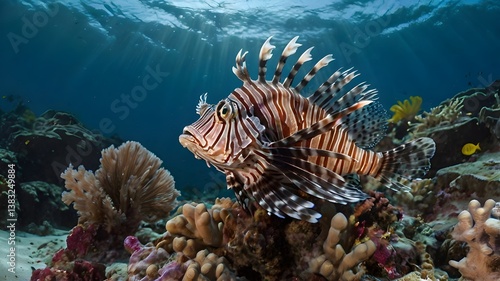 coral reef and fish