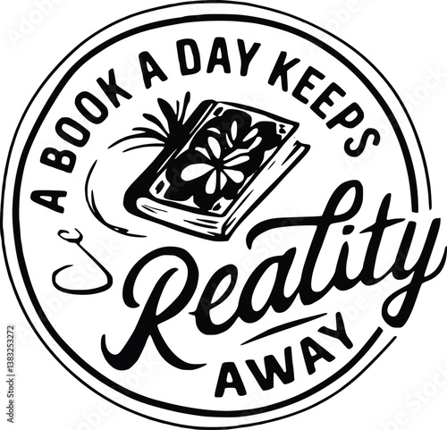 Book Lover SVG Design, Funny Bookish svg, Reader Book Addict svg, 