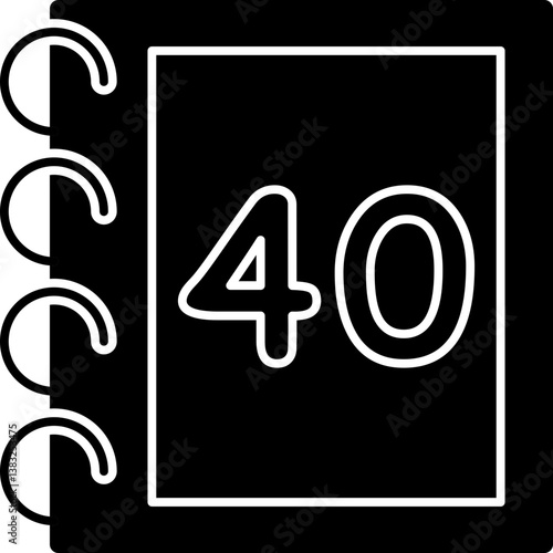 Forty Icon