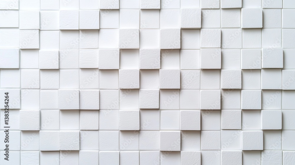 Abstract white ceramic mosaic tile wall texture interior space background image modern design Abstract white ceramic mosaic tile wall texture interior space background image modern design