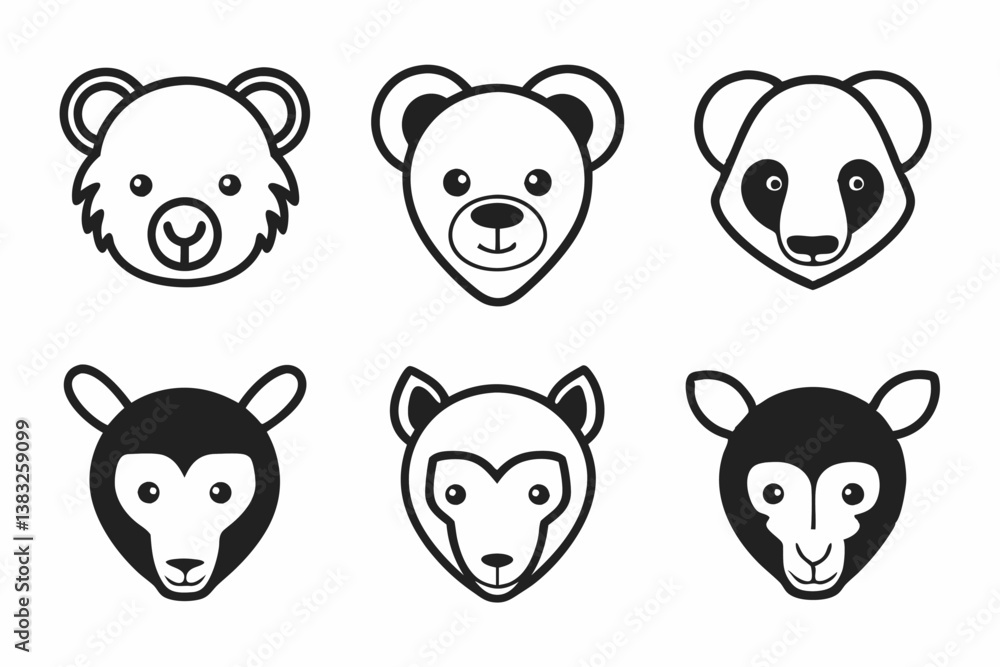 Animal Silhouette Vector Art Animal Silhouette Vector Art