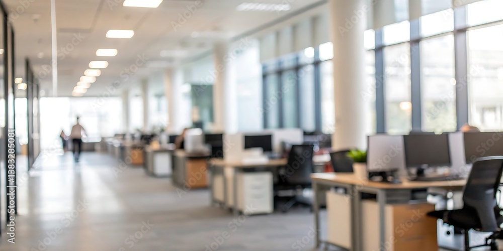 Fototapeta premium Modern office background