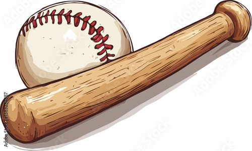 baseball and bat