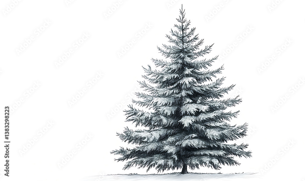 illustrations of various trees, leaves, grasses, and botanical elements on white background. illustrations of various trees, leaves, grasses, and botanical elements on white background.