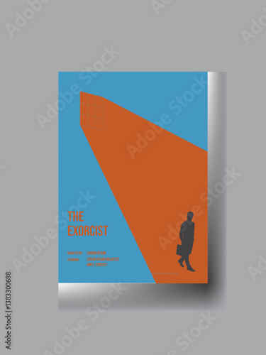 Poster design idea for western movies festival. Vintage cinema flyer, Vector illustration.