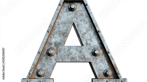 Metal alphabet letter 