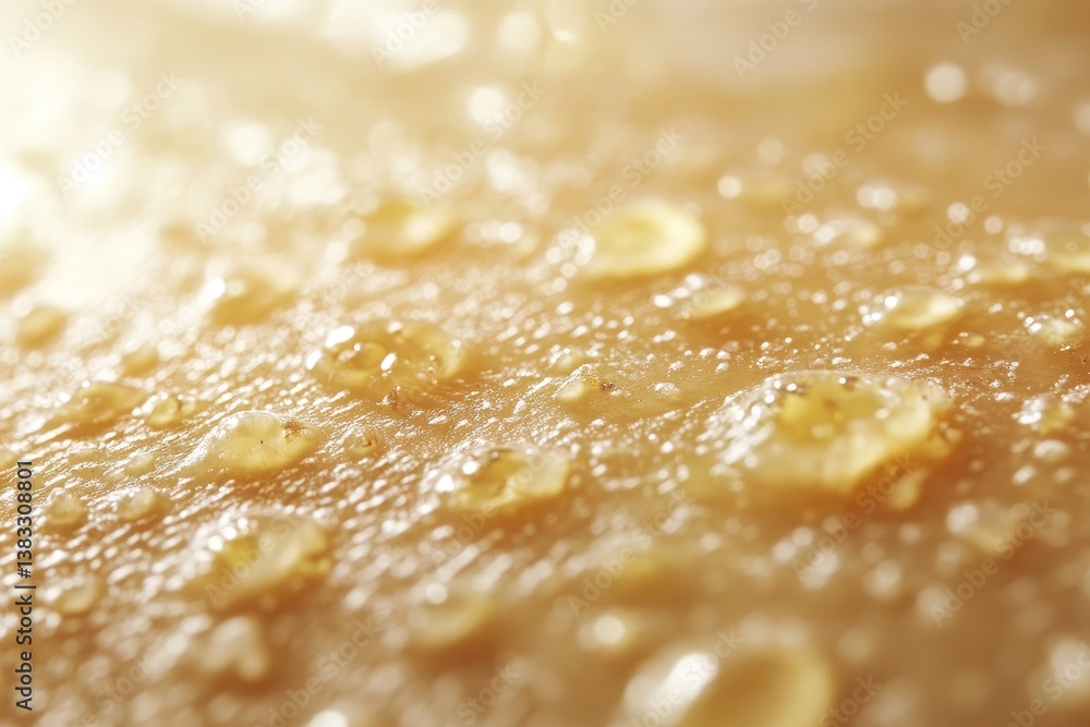 Close-up of water droplets on skin, highlighting texture and moisture. The droplets shimmer and reflect light, suggesting freshness and hydration. Close-up of water droplets on skin, highlighting texture and moisture. The droplets shimmer and reflect light, suggesting freshness and hydration.