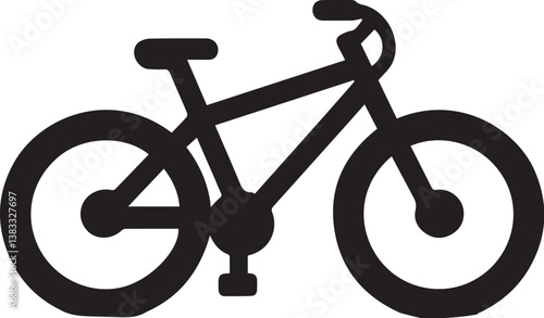 bicycle vector silhouette